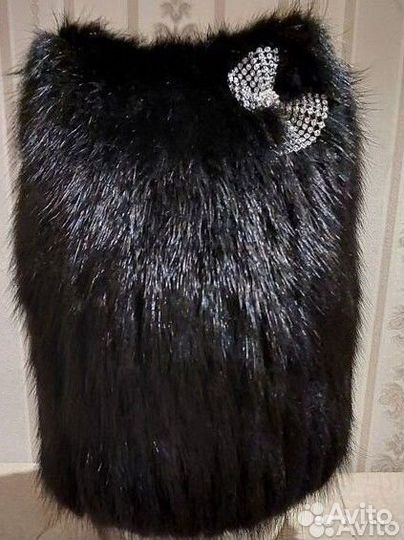 Шапка новая женская норковая