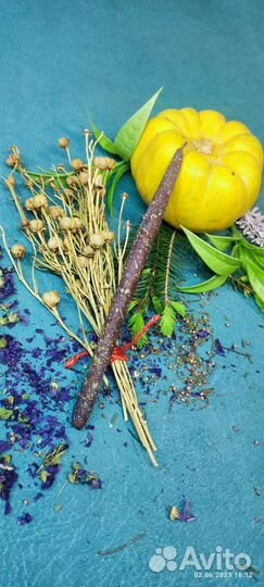 Восковые свечи магические красная гармала