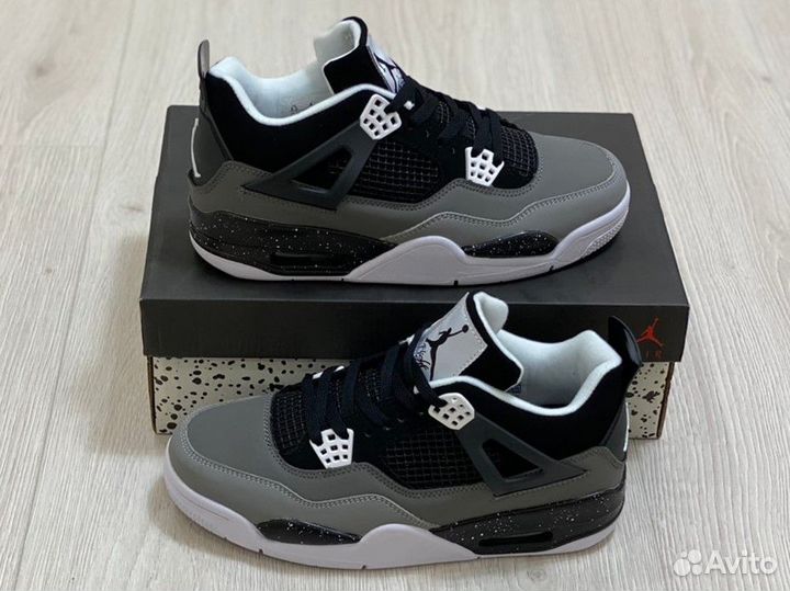 Кроссовки Air Jordan 4 Fear (36-45)