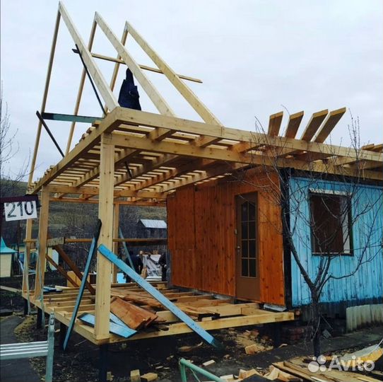 Подъем Дома, Замена Фундамента, Венцов, Кровли