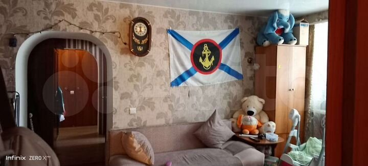 4-к. квартира, 62 м², 2/5 эт.