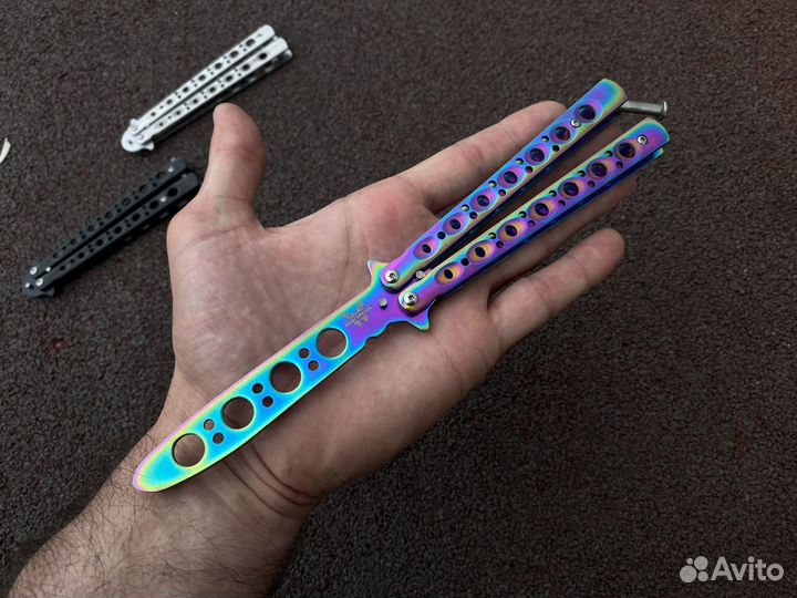 Тренировочный нож бабочка