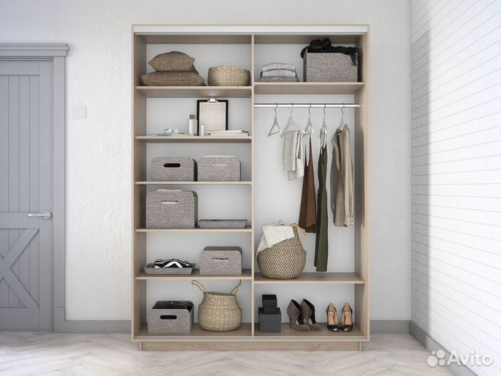 Шкaф-купе «Экcпресс Элeмент» 2-х дверный