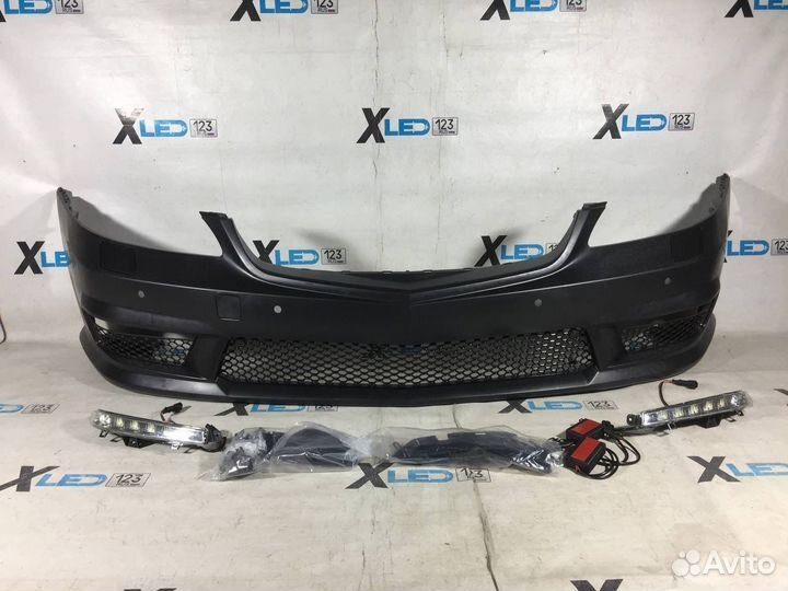 Бампер передний Mercedes w221 в сборе amg s65