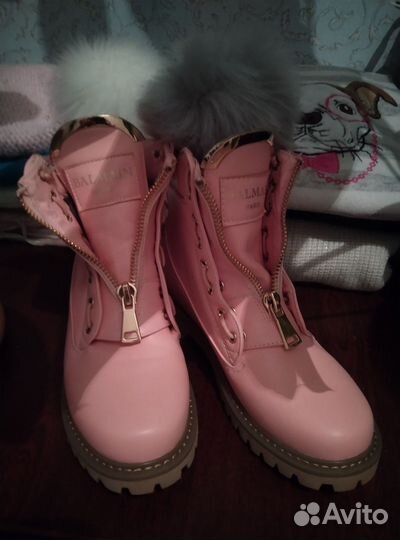 Ботинки осенние на флисе