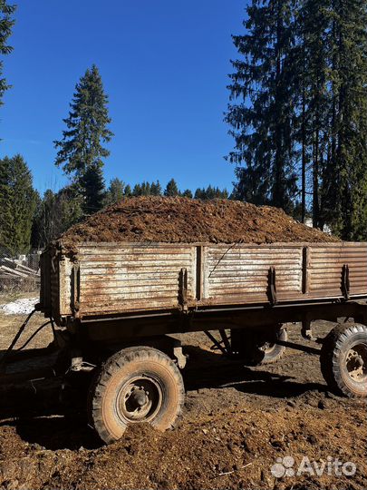 Навоз конский в мешках, перегной