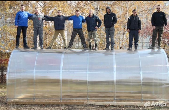 Теплица супер крепкая