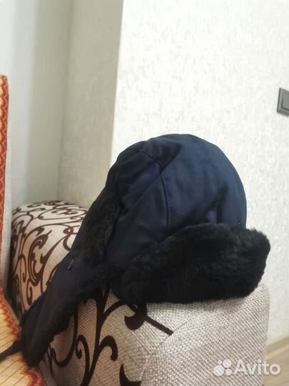 Шапка ушанка мужская