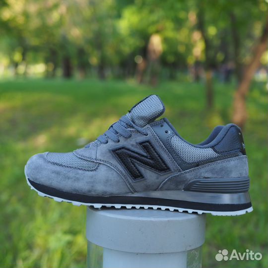 New balance 574 серый