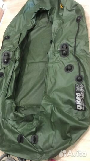 Лотка надувная двухместная