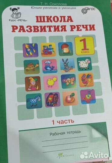 Учебные пособия Школа развития речи