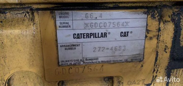 Двигатель в сборе CAT C6.4 / 320D