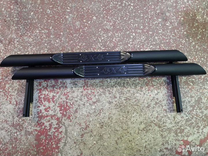 Пороги нива 21214 черные