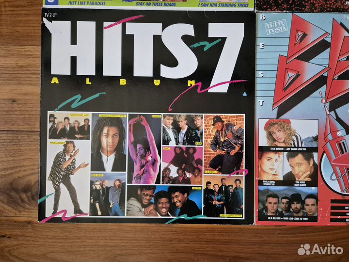 Сборники хитов 80х на виниле №2, 4х2LP