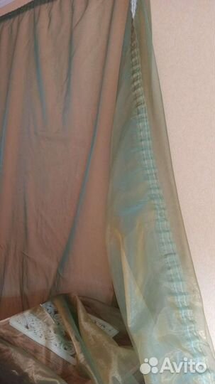 Шторы для дачи, тюль органза