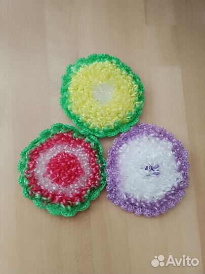 Мочалка ручной работы