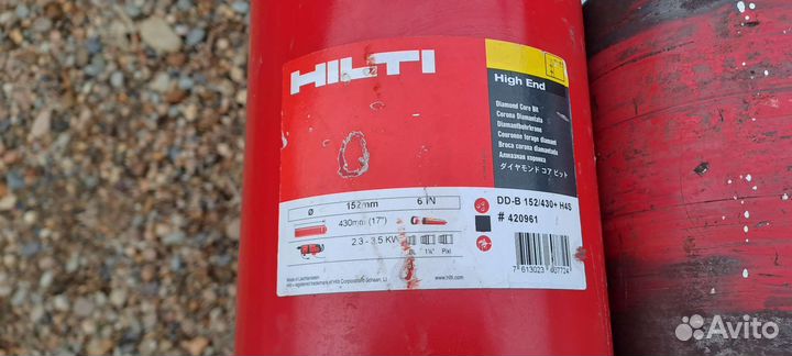 Алмазные коронки hilti