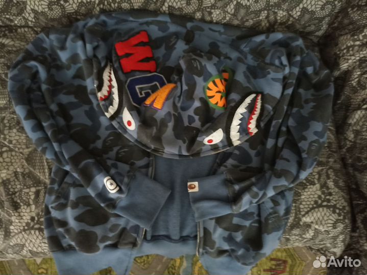 Зип худи bape