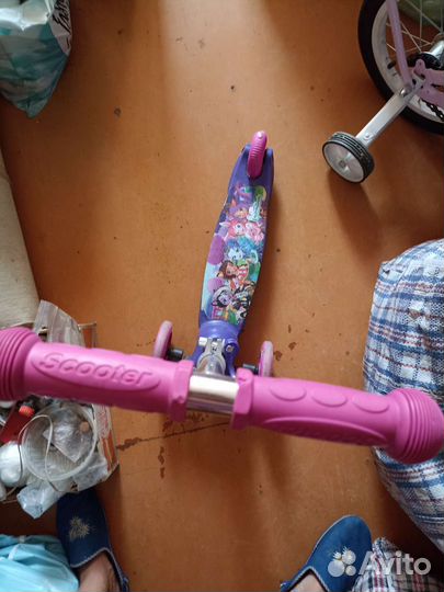 Самокат детский трехколесный