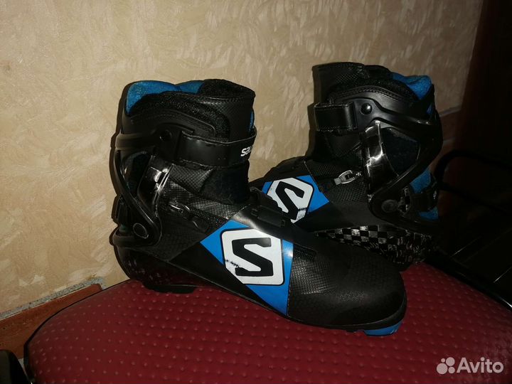 Лыжные ботинки коньковые salomon