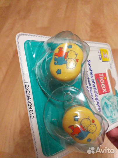 Набор пустышек для детей от 6м