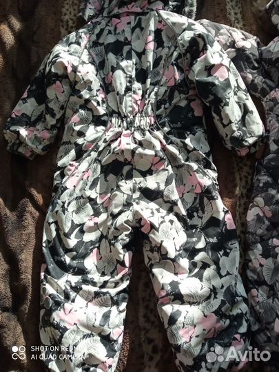 Комбинезоны для двойни зимние