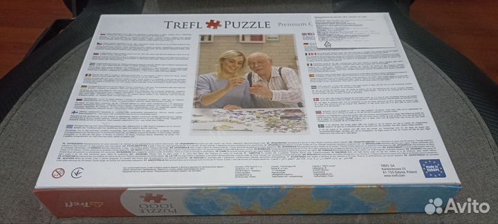 Пазл «Карта мира» на 1000 фрагментов