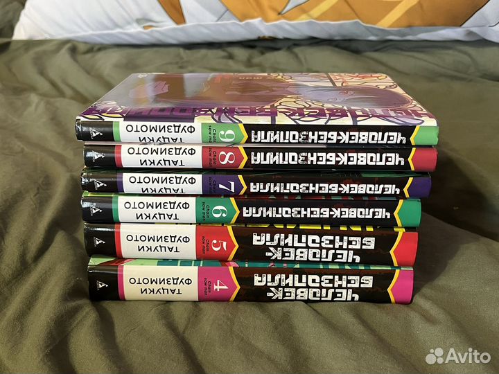 Манга человек бензопила