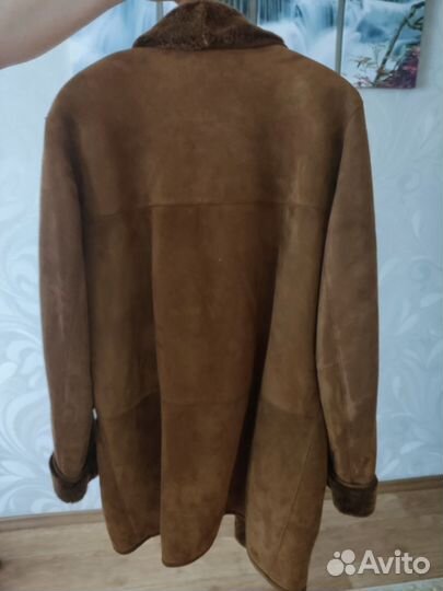 Дубленка натуральная мужская 52 54