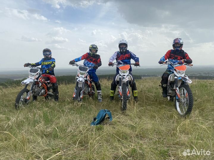 Тур на эндуро мотоциклах в гору 