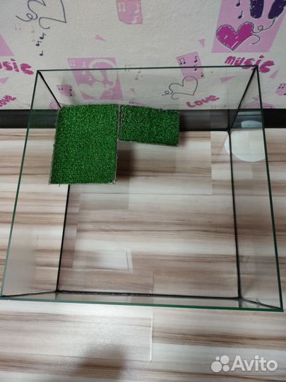 Аквариум для красноухой черепахи 50 литров