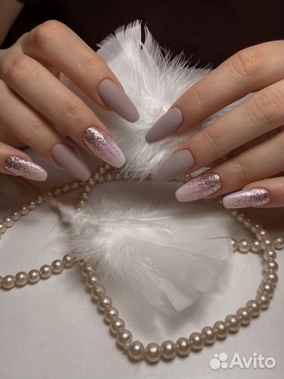 Маникюр классический + гель-лак