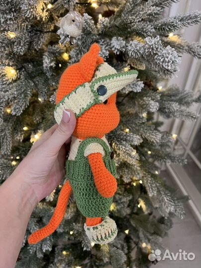 Котик ручной работы