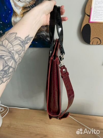 Сумка less новая натуральная кожа