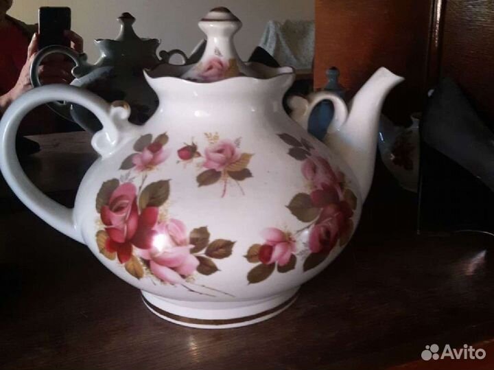 Чайник и заварочный чайник Добруш