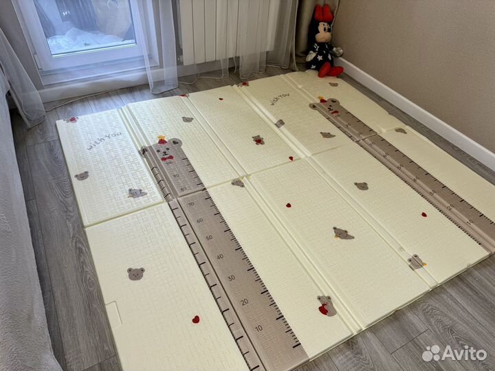 Складной детский коврик новый для ползания