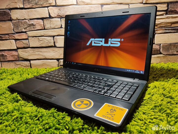 Мощный Asus 4 ядра Core i3-2350 8Gb SSD Radeon