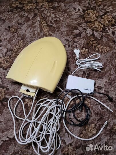 Антенна уличная, с усилителем на 2 тв