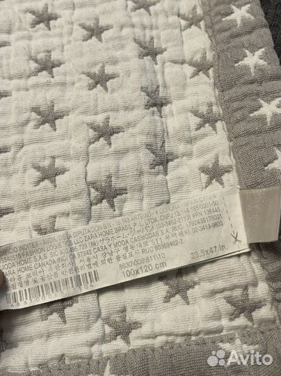Покрывло zara home детское 100/120