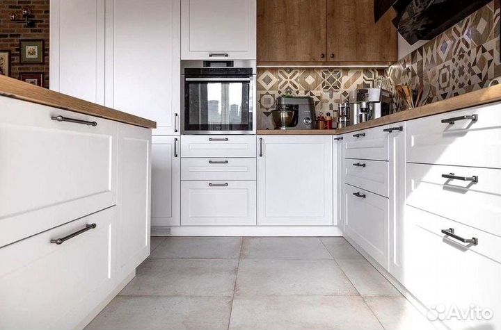 Современная кухня на заказ мдф фасады