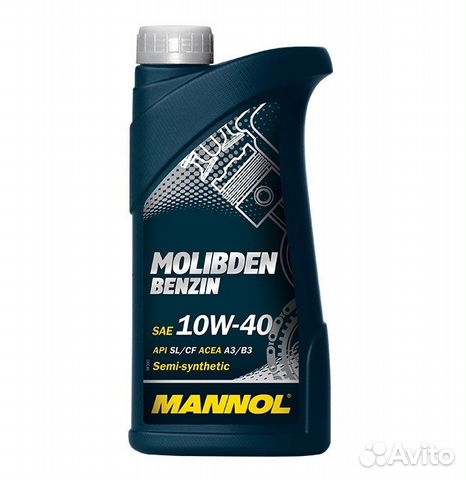 Моторное масло Molibden Benzin 10W/40, 1л