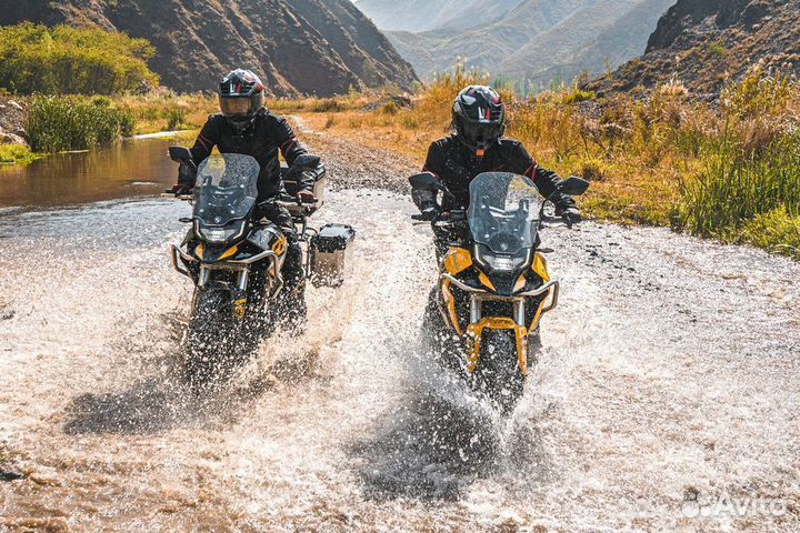 Дорожный мотоцикл Zonsen RX401 yellow новый