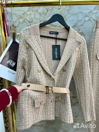 Костюм с юбкой Balmain