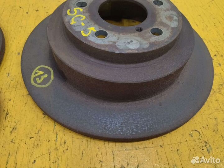 Диски тормозные задние Subaru Forester SG5