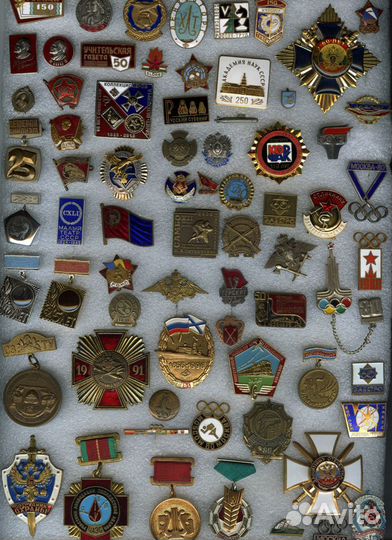 Знаки и значки для коллекции