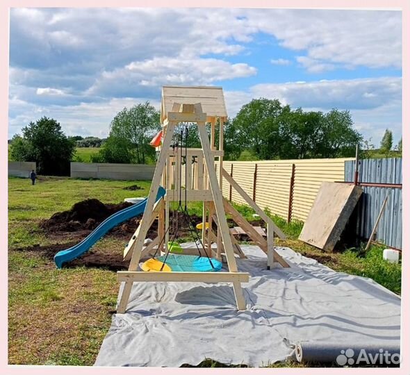 Детский игровой спортивный комплекс