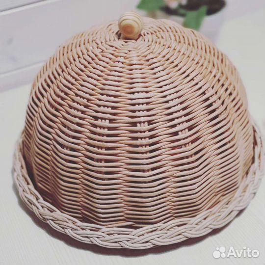 Хлебница плетеная