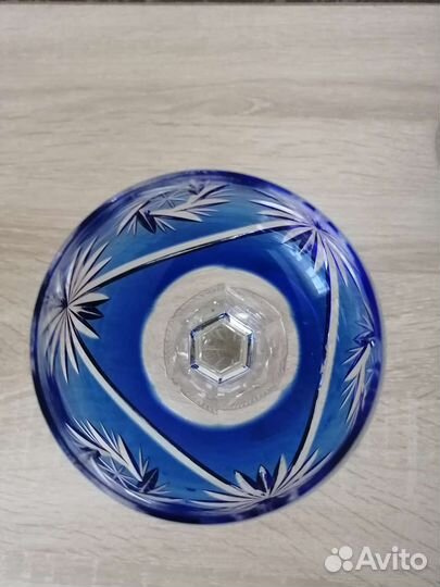 Фужеры из цветного хрусталя