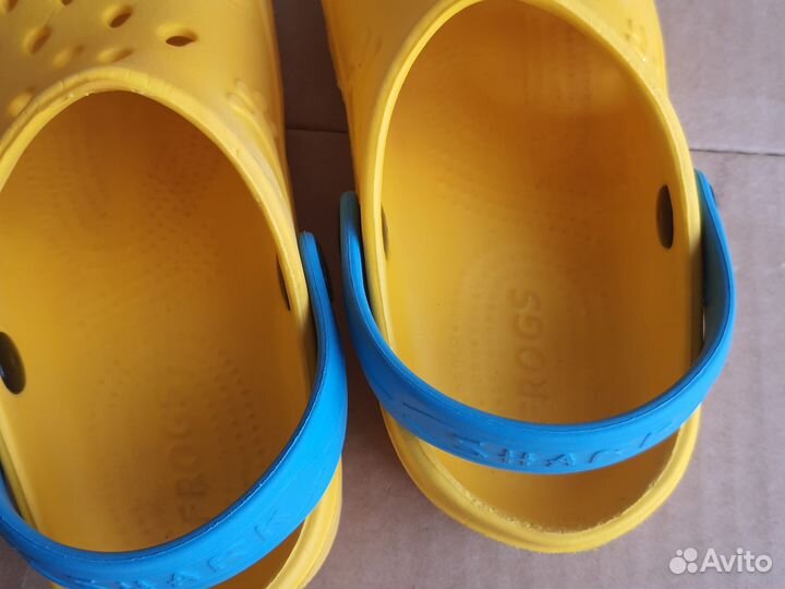 Детские тапки типа crocs