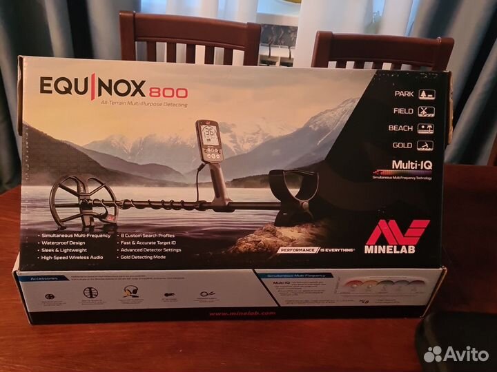 Металлоискатель Minelab equinox 800